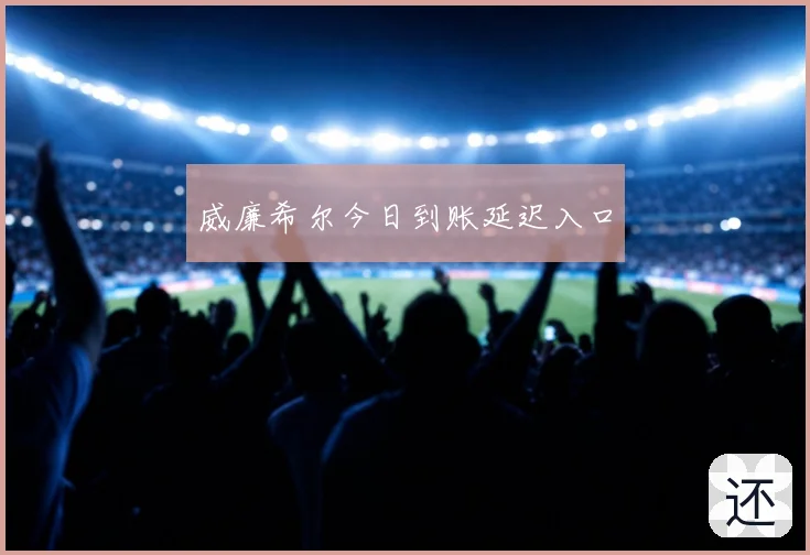威廉希尔今日到账延迟入口